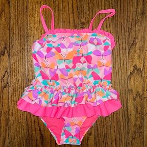 Hula Star 5T pink swimsuit